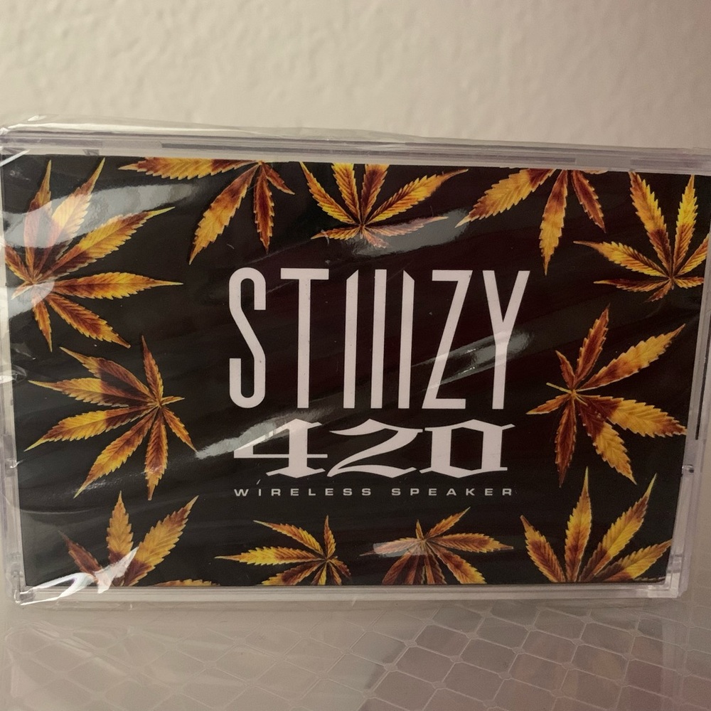 Bluetooth Speaker- Limited Edition STIIIZY 420 Cassette tape
